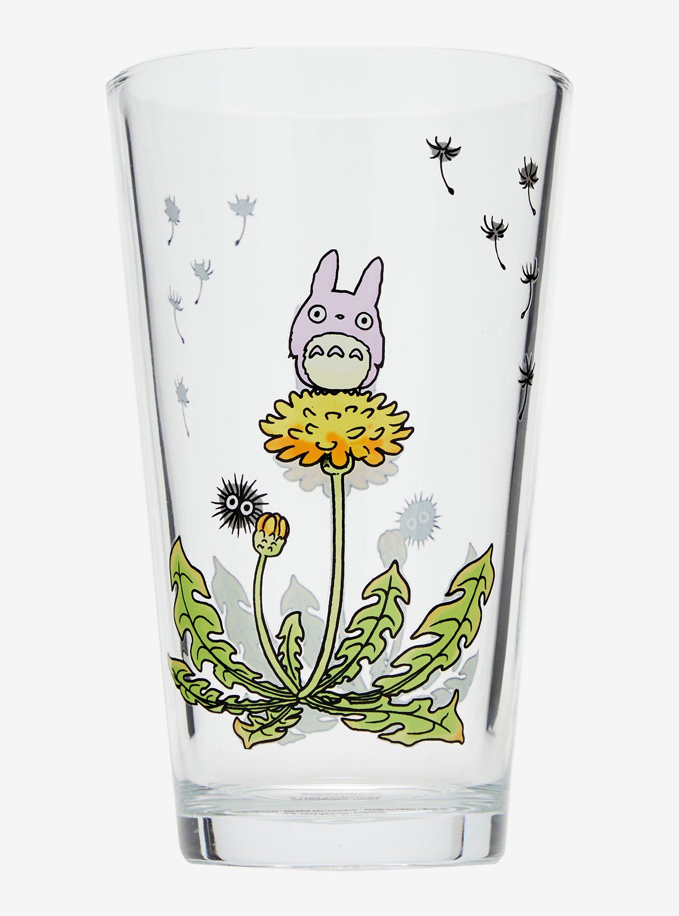 Studio Ghibli My Neighbor Totoro Dandelion Chibi Totoro Pint Glass - BoxLunch Exclusive, , alternate