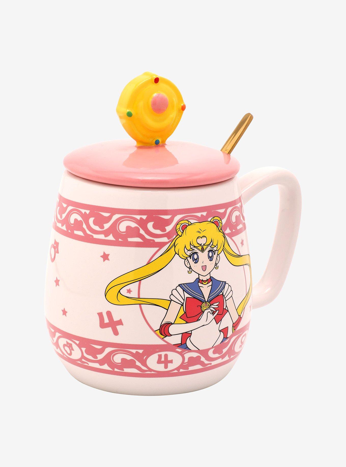 Sailor Moon Portrait Mug with Lid & Spoon, , alternate