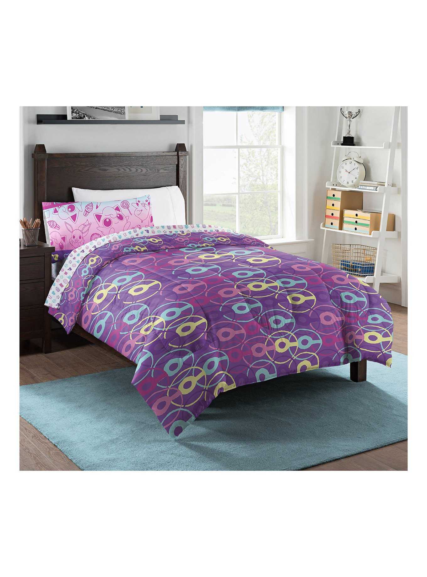 Pokemon Light And Sweet Twin Bed In A Bag Set, , hi-res