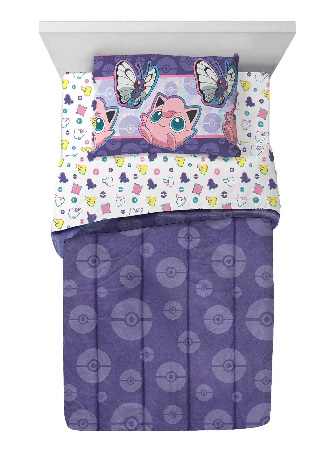 Pokemon Friendly Battle Twin Bed In Bag Set