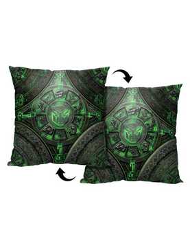 Transformers: Rise Of The Beasts Autobot Shield Pattern Printed Throw Pillow, , hi-res