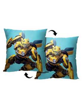Transformers: Rise Of The Beasts Bumblebee Printed Throw Pillow, , hi-res
