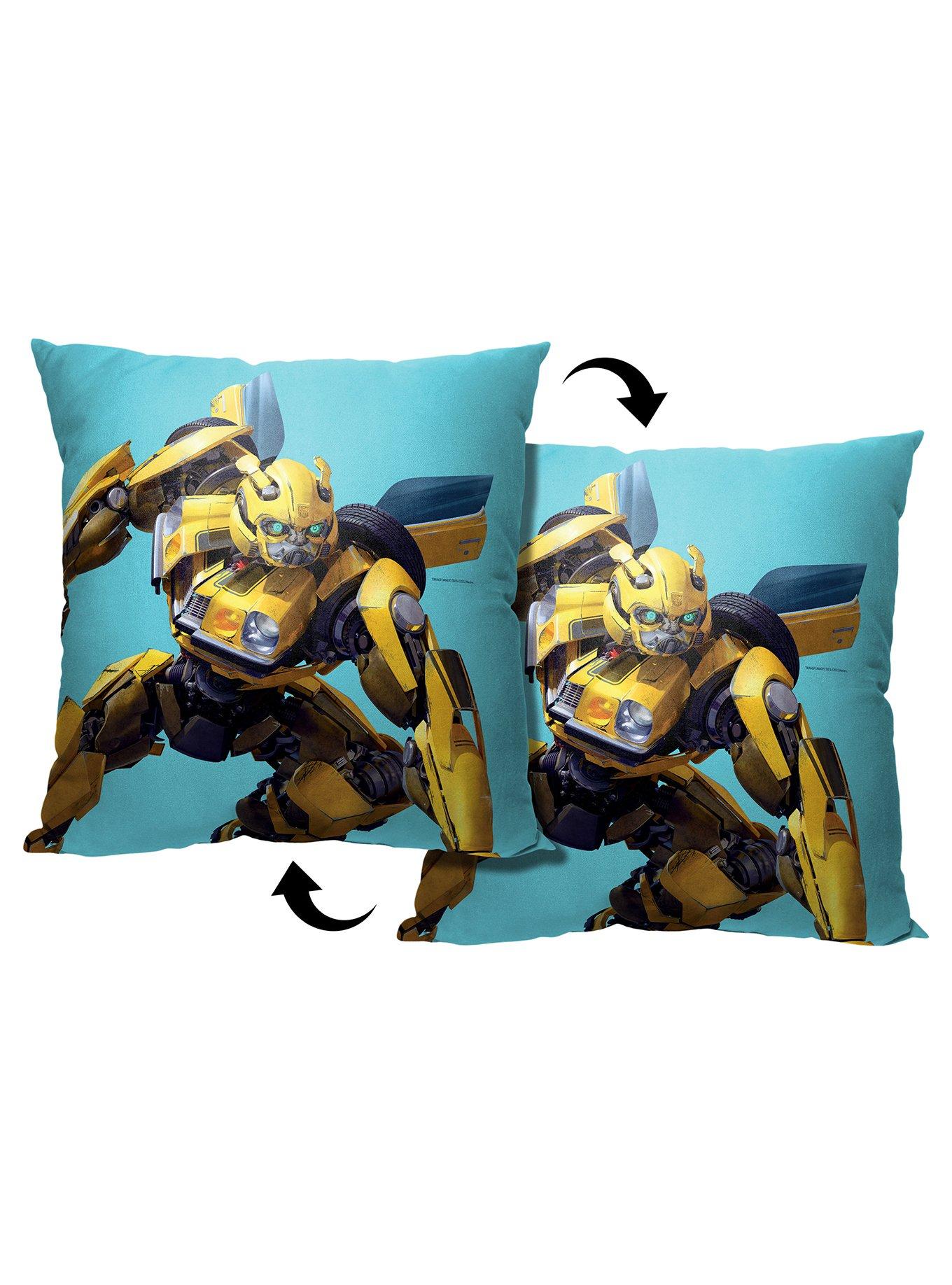 Transformers: Rise Of The Beasts Bumblebee Printed Throw Pillow, , hi-res