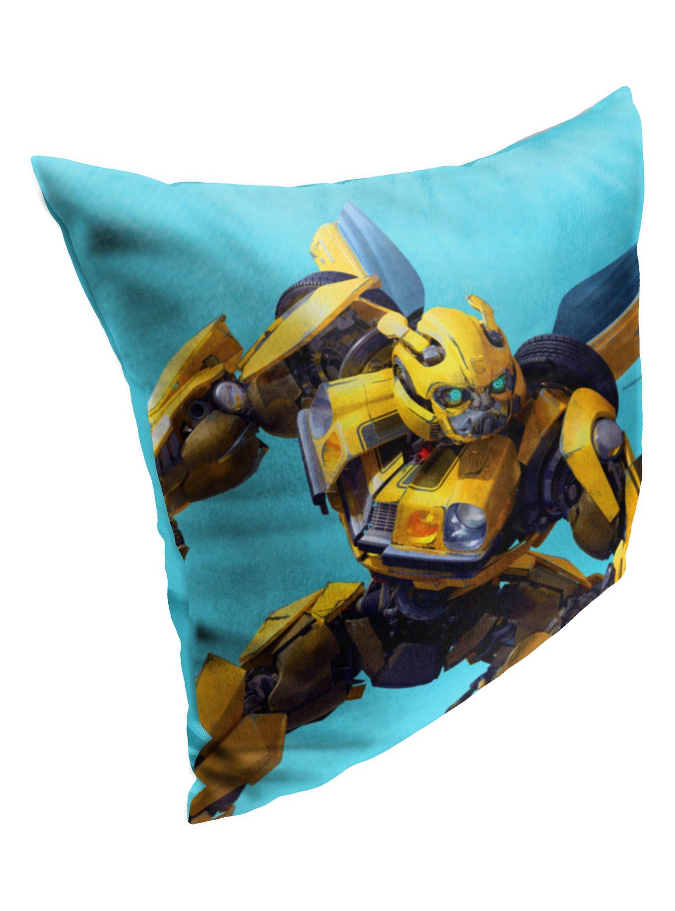 Transformers: Rise Of The Beasts Bumblebee Printed Throw Pillow, , alternate