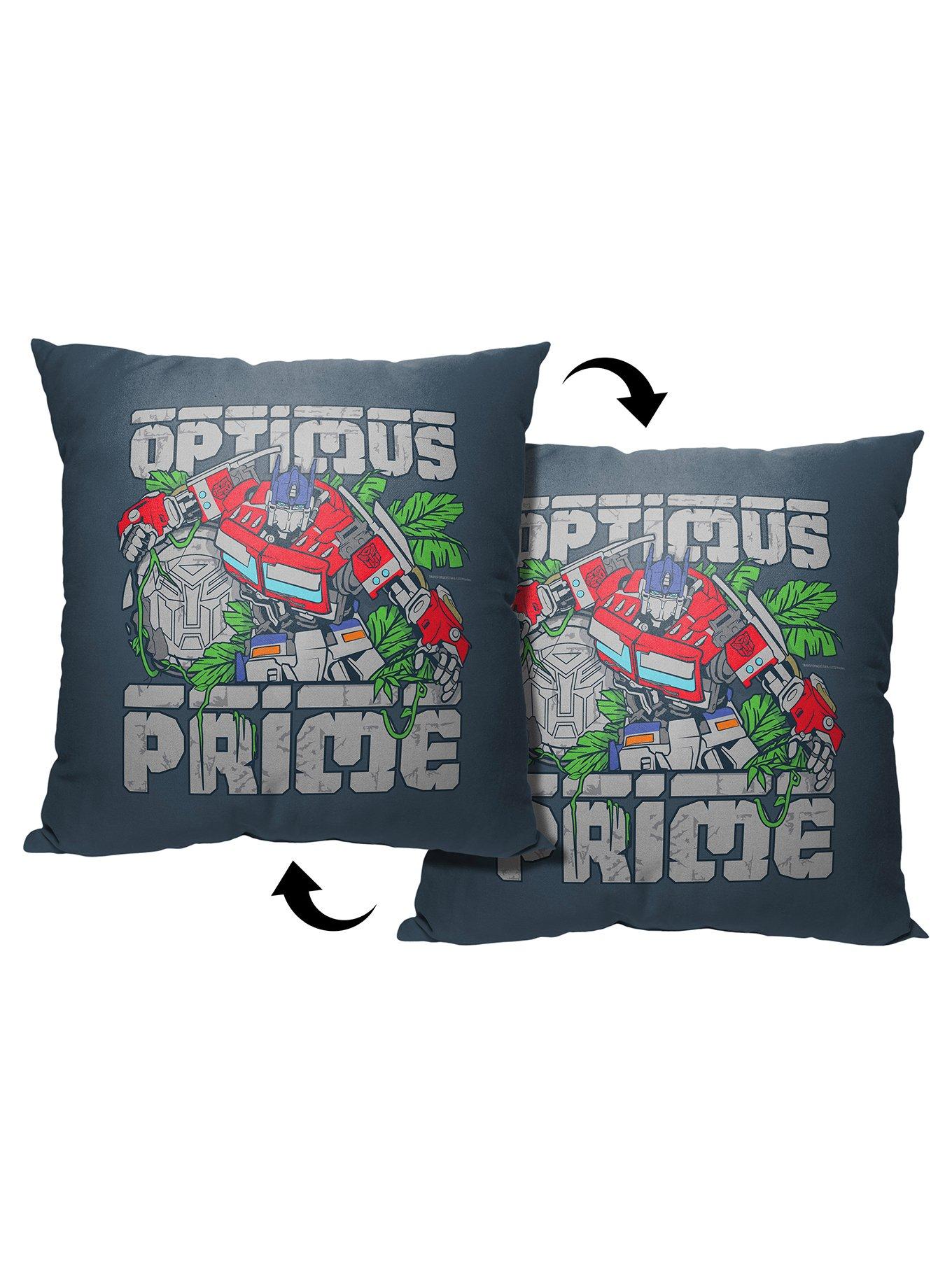 Transformers: Rise Of The Beasts Optimus Prime Printed Throw Pillow, , hi-res