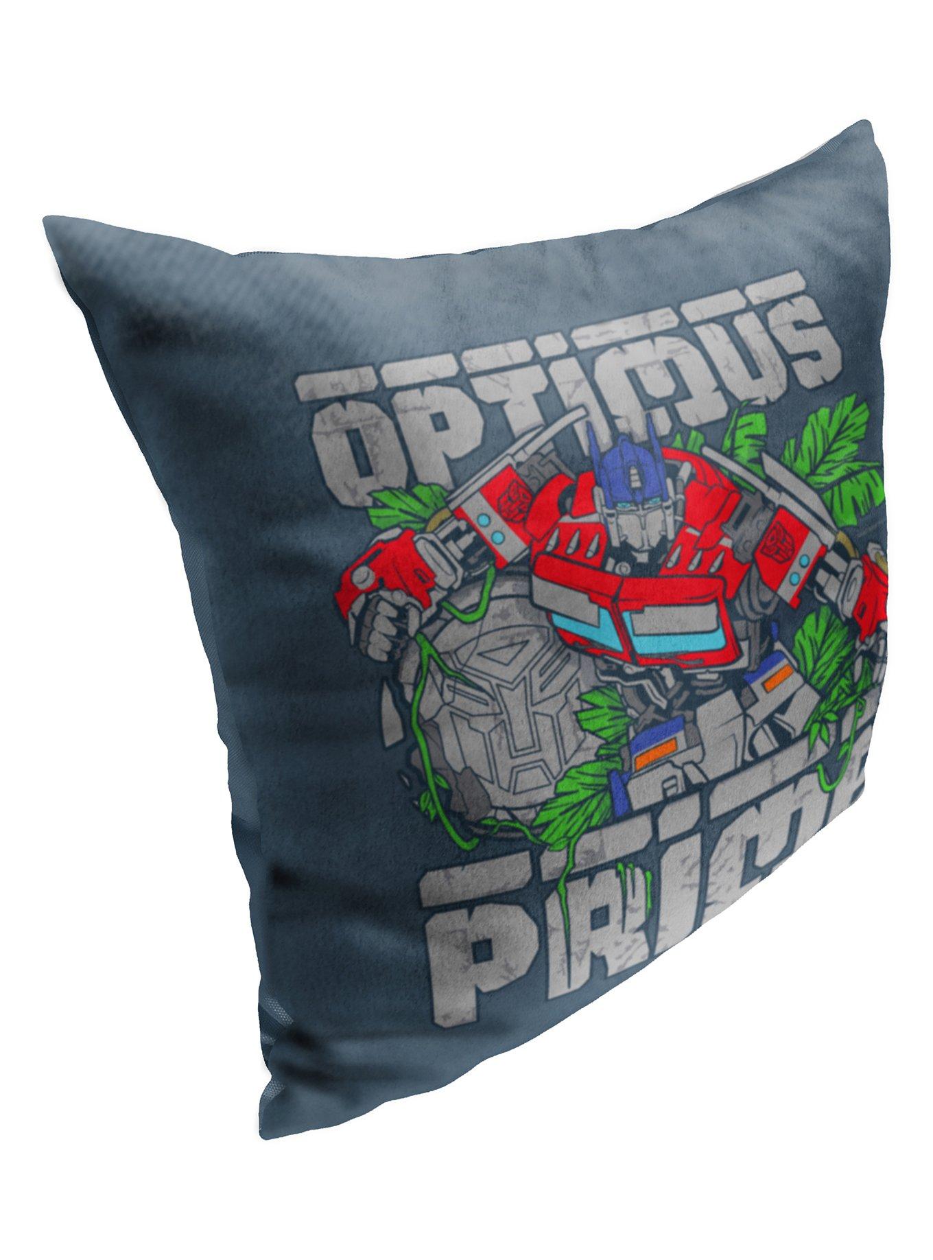 Transformers: Rise Of The Beasts Optimus Prime Printed Throw Pillow, , alternate