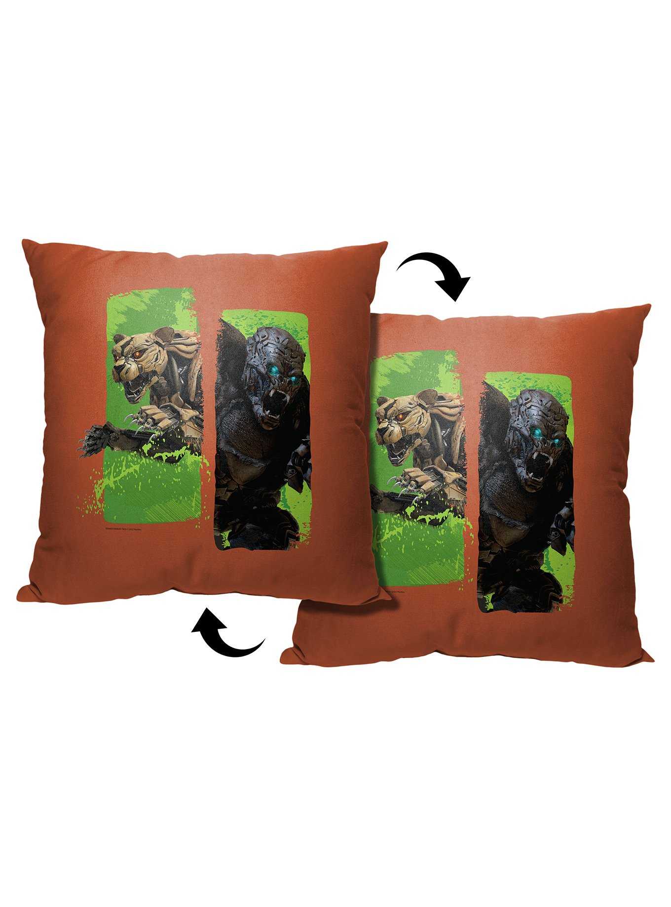Transformers: Rise Of The Beasts Maximals Printed Throw Pillow, , hi-res