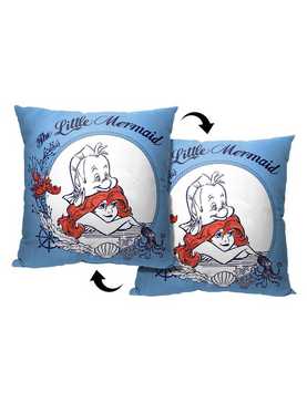 Disney The Little Mermaid Classic Nautical Dreams Printed Throw Pillow, , hi-res