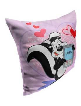 Looney Tunes Pepe Le Pew Cutie Printed Throw Pillow, , hi-res