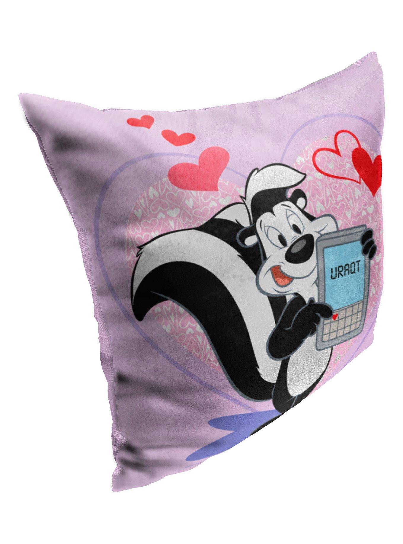 Looney Tunes Pepe Le Pew Cutie Printed Throw Pillow, , hi-res