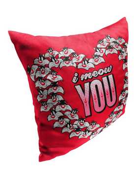 Looney Tunes Meow You Printed Throw Pillow, , hi-res