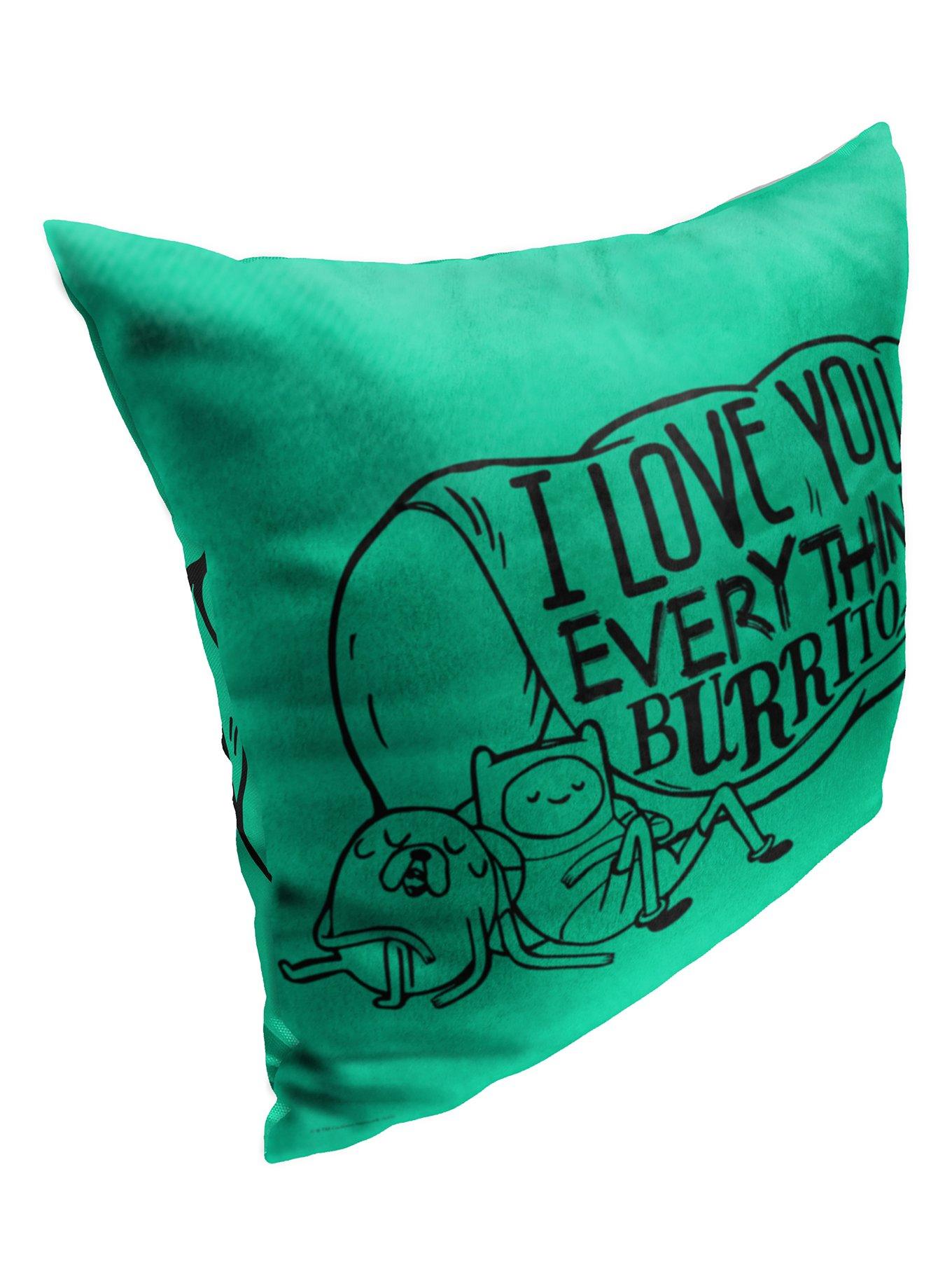 Adventure Time Everything Burrito Printed Throw Pillow, , hi-res