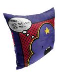 Adventure Time It's Not You It's Me Printed Throw Pillow, , alternate