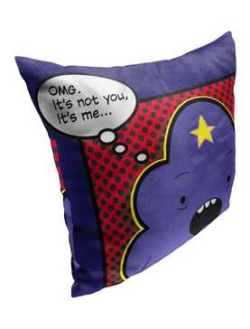 Adventure Time It's Not You It's Me Printed Throw Pillow, , hi-res