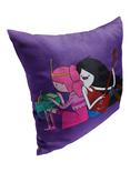Adventure Time Making Music Together Printed Throw Pillow, , alternate