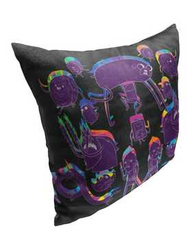 Adventure Time Mirrored Chaos Printed Throw Pillow, , hi-res