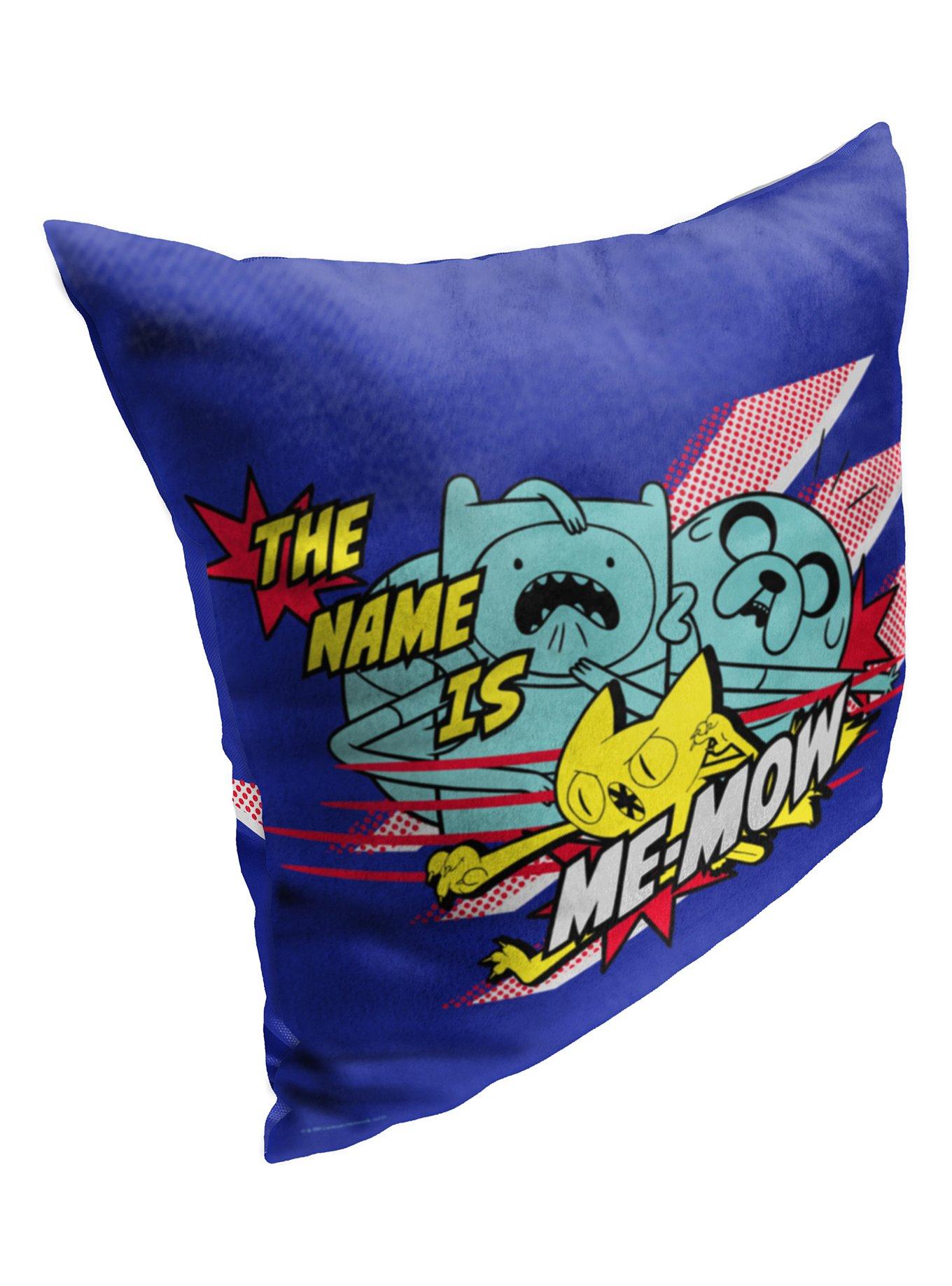 Adventure Time The Names Memeow Printed Throw Pillow, , hi-res