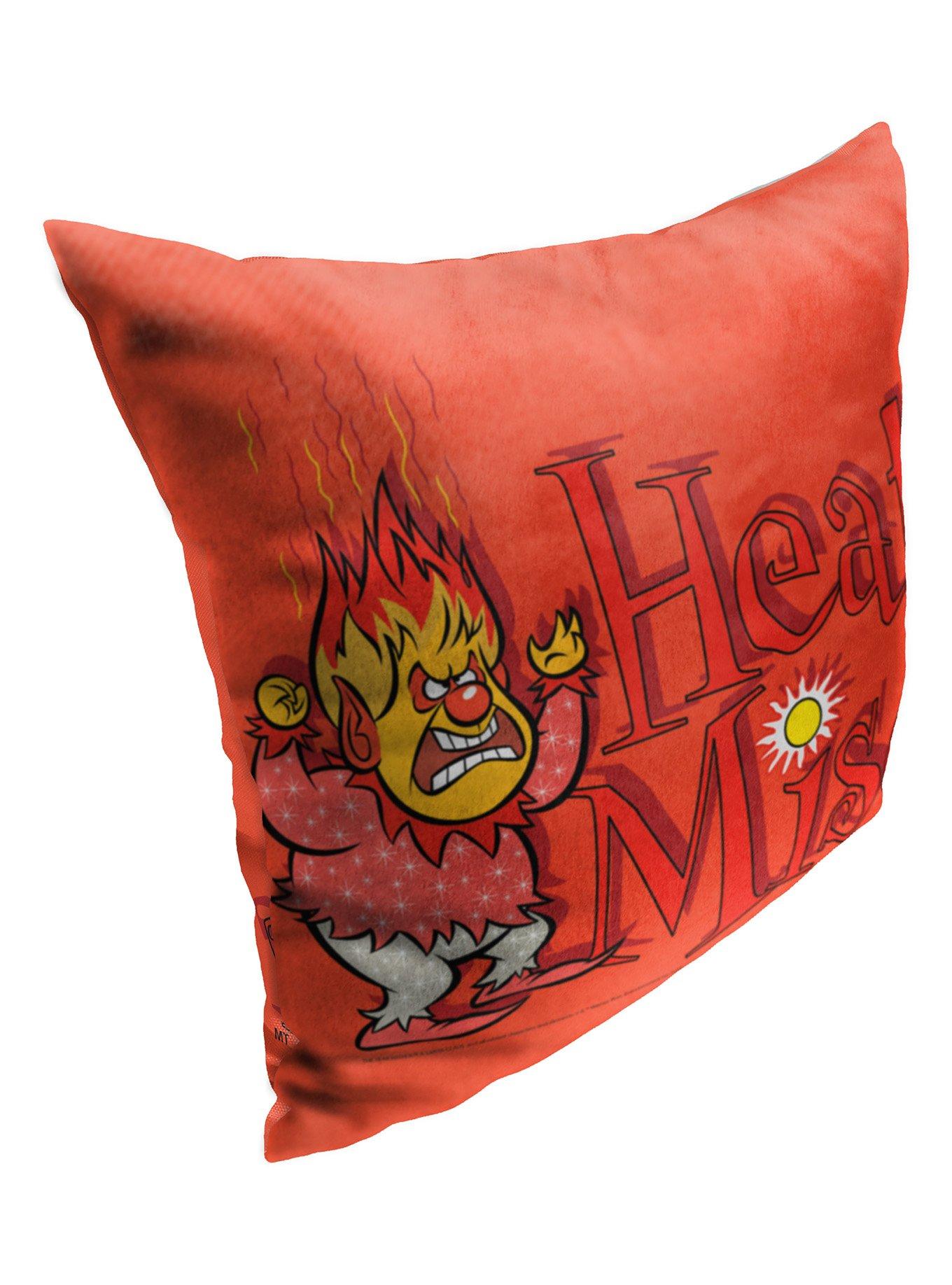 Year Without A Santa Claus Heat Miser Printed Throw Pillow, , alternate