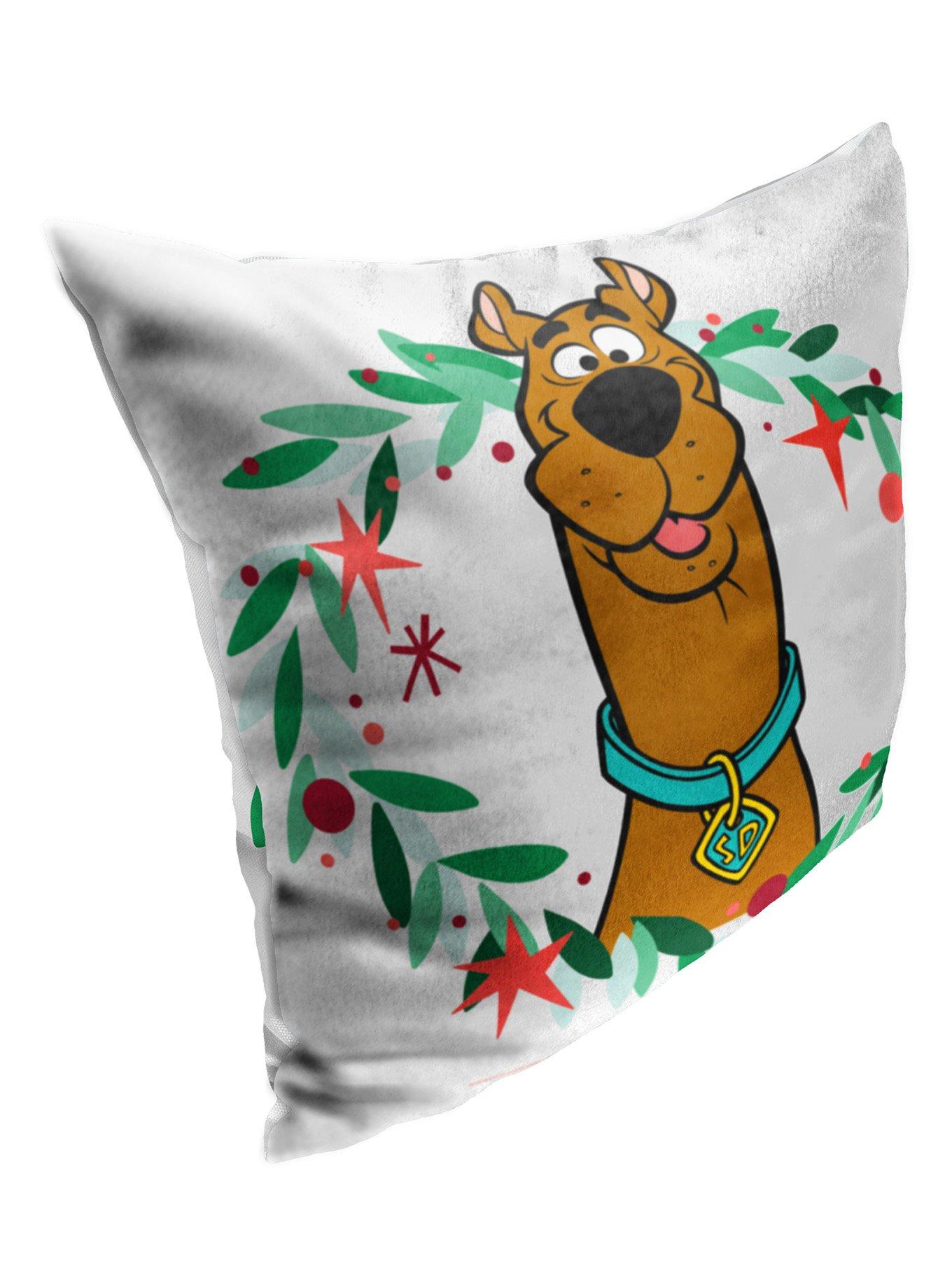 Scooby-Doo! Festive Scooby Printed Throw Pillow, , hi-res