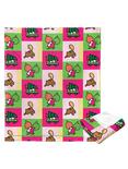 National Lampoon's Christmas Vacation Christmas Squares Silk Touch Throw Blanket, , alternate