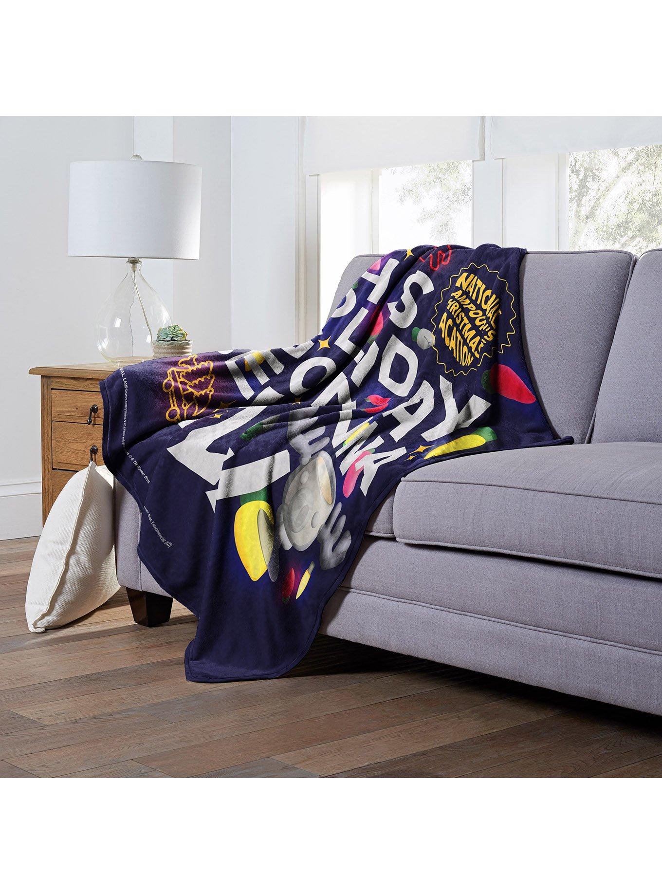 National Lampoon's Christmas Vacation Gonna Be Lit Silk Touch Throw Blanket, , alternate
