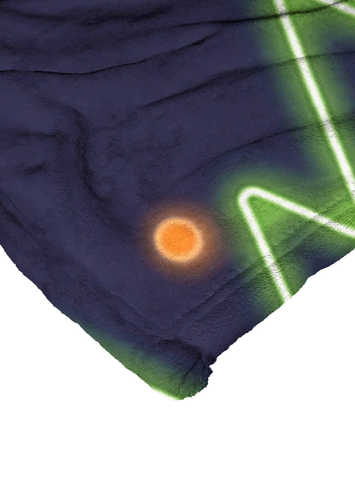 National Lampoon's Christmas Vacation Neon Christmas Lights Silk Touch Throw Blanket, , alternate