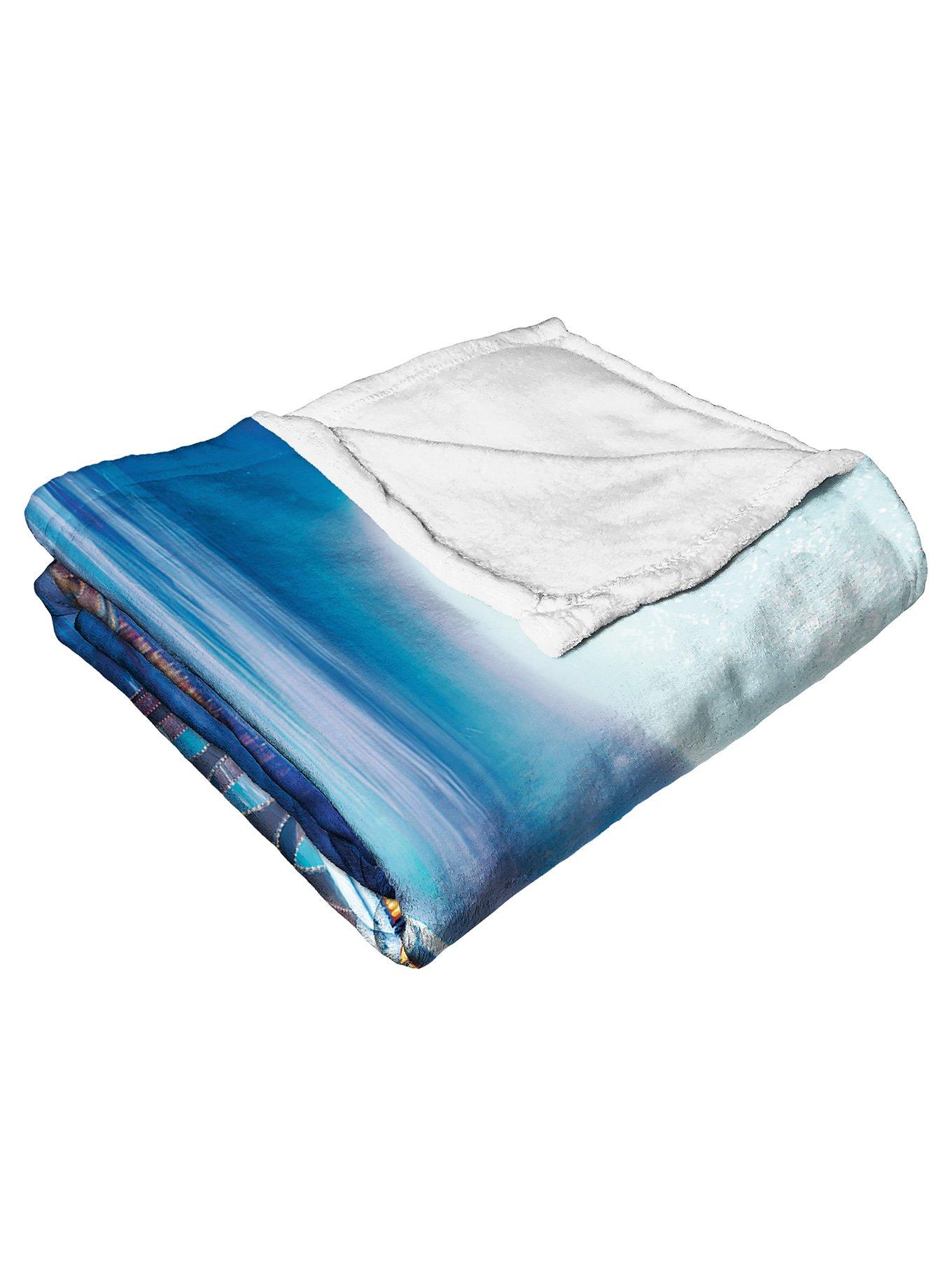 The Polar Express To The North Pole Silk Touch Throw Blanket
