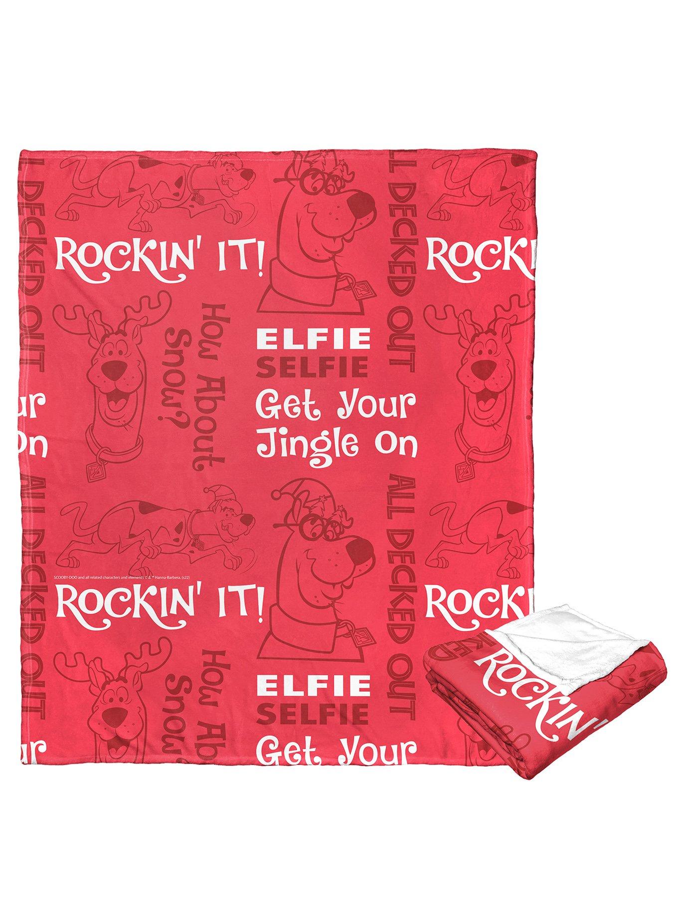 Scooby-Doo! Get Your Jingle On Silk Touch Throw Blanket, , alternate