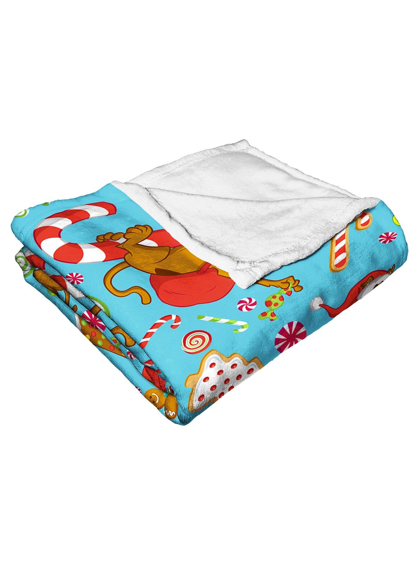 Scooby-Doo! Festive Scooby Sweets Silk Touch Throw Blanket, , alternate