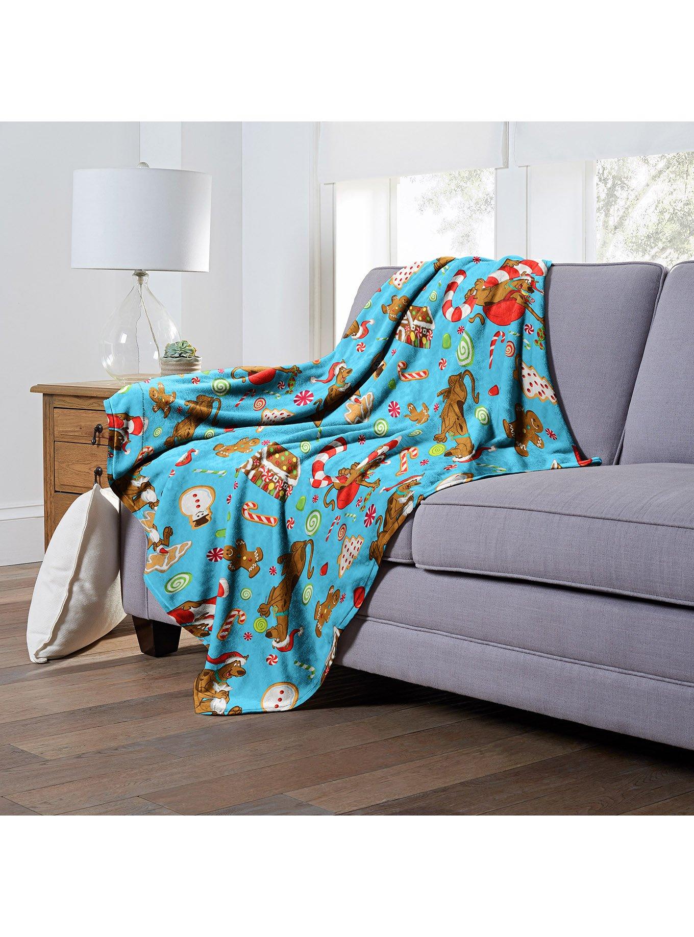 Scooby-Doo! Festive Scooby Sweets Silk Touch Throw Blanket, , alternate