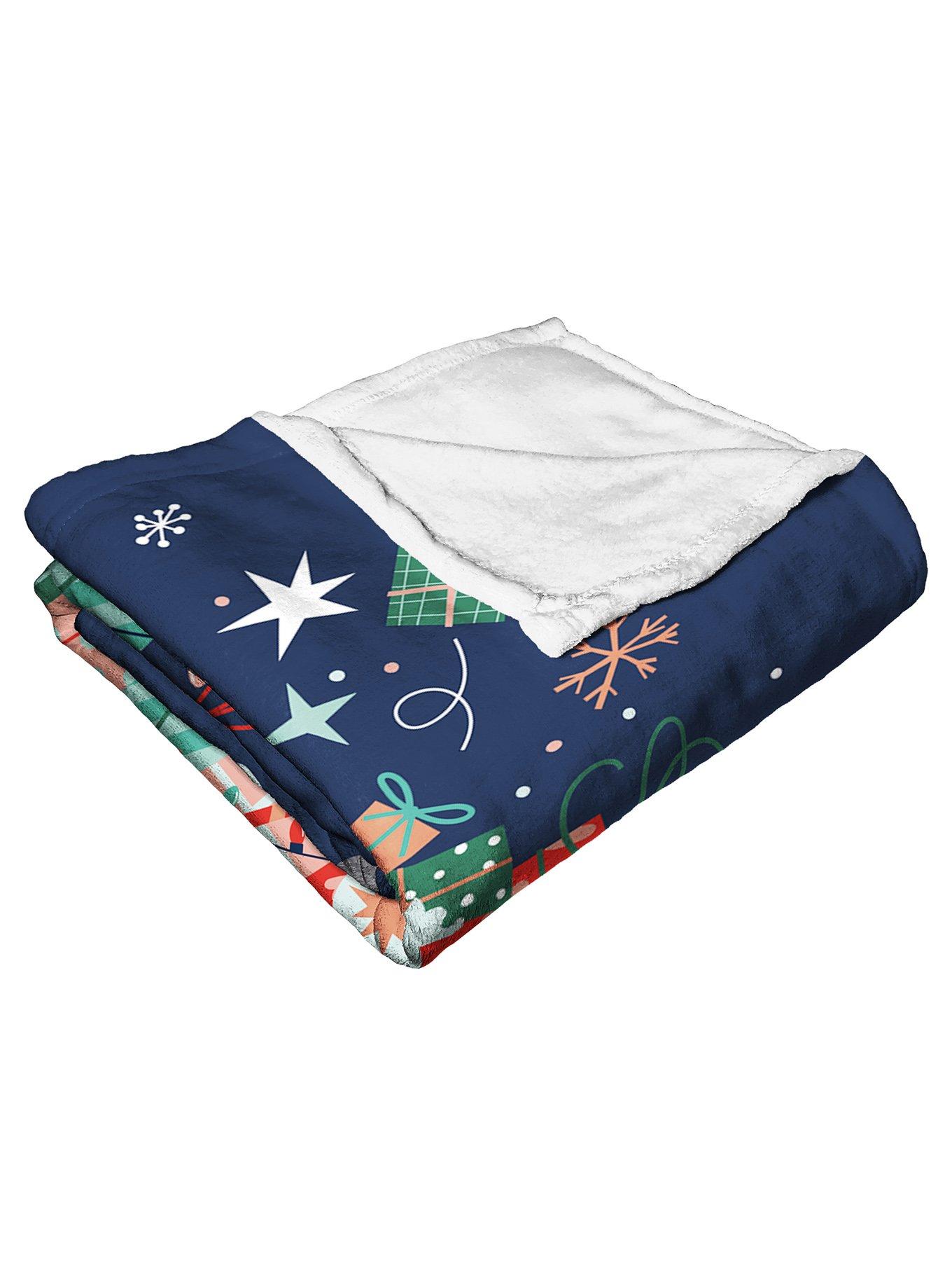 Scooby-Doo! Driving In A Winter Wonderland Silk Touch Throw Blanket