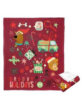 Scooby-Doo! Groovy Holidays Silk Touch Throw Blanket, , hi-res