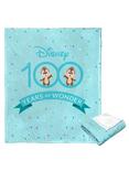 Disney100 Chip And Dale Chipmunk Years Silk Touch Throw Blanket, , alternate