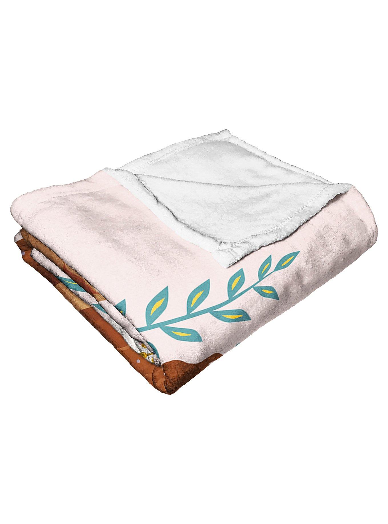 Disney The Little Mermaid Dinglehopper Disc Silk Touch Throw, , alternate