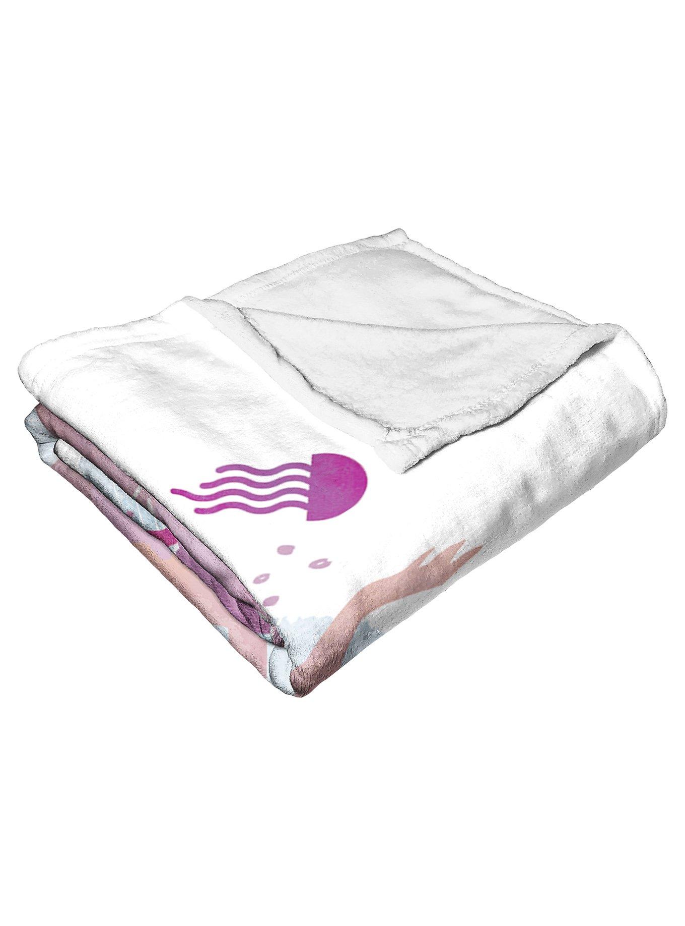 Disney The Little Mermaid Ocean Of Dreams Silk Touch Throw, , alternate