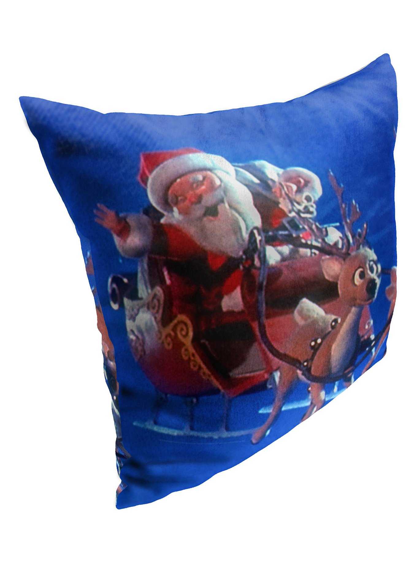 Year Without A Santa Claus Here Comes Santa Printed Throw Pillow, , hi-res