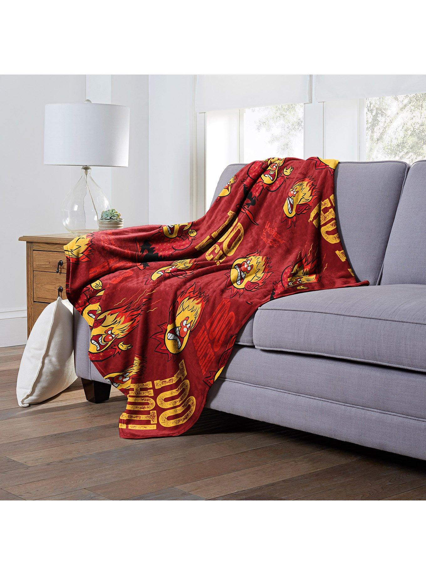 The Year Without A Santa Claus Too Much Silk Touch Throw, , alternate