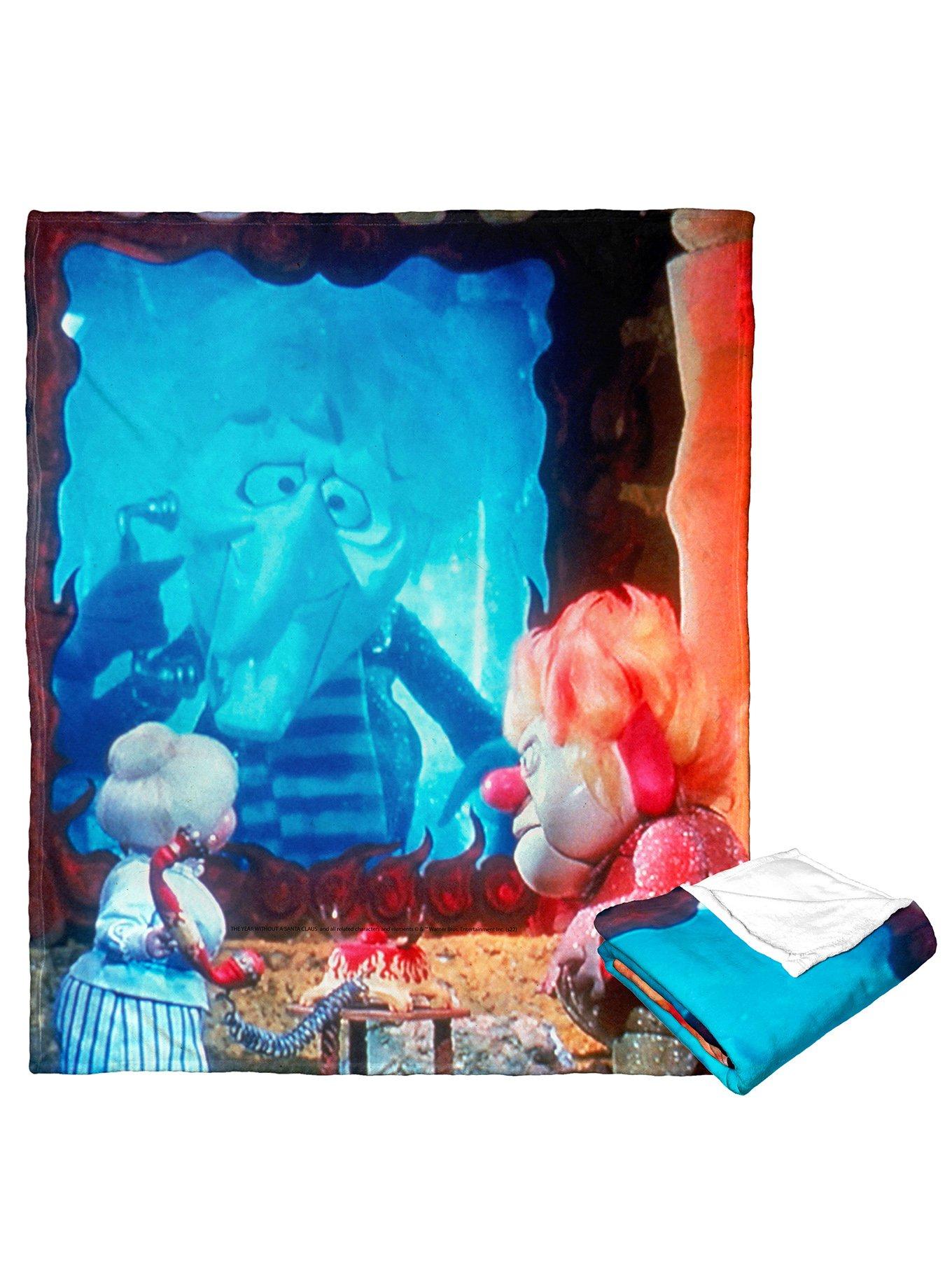 The Year Without A Santa Claus Heated Phone Call Silk Touch Throw, , hi-res