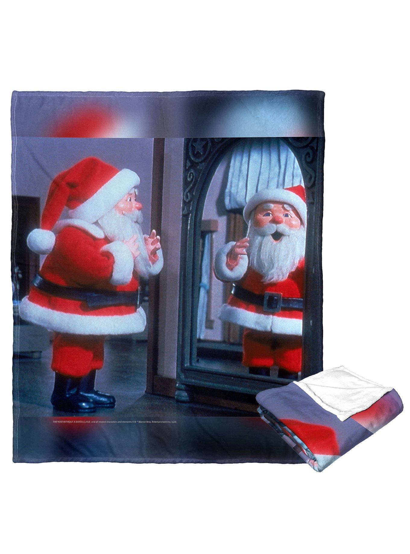 The Year Without A Santa Claus Santas Back Silk Touch Throw, , hi-res