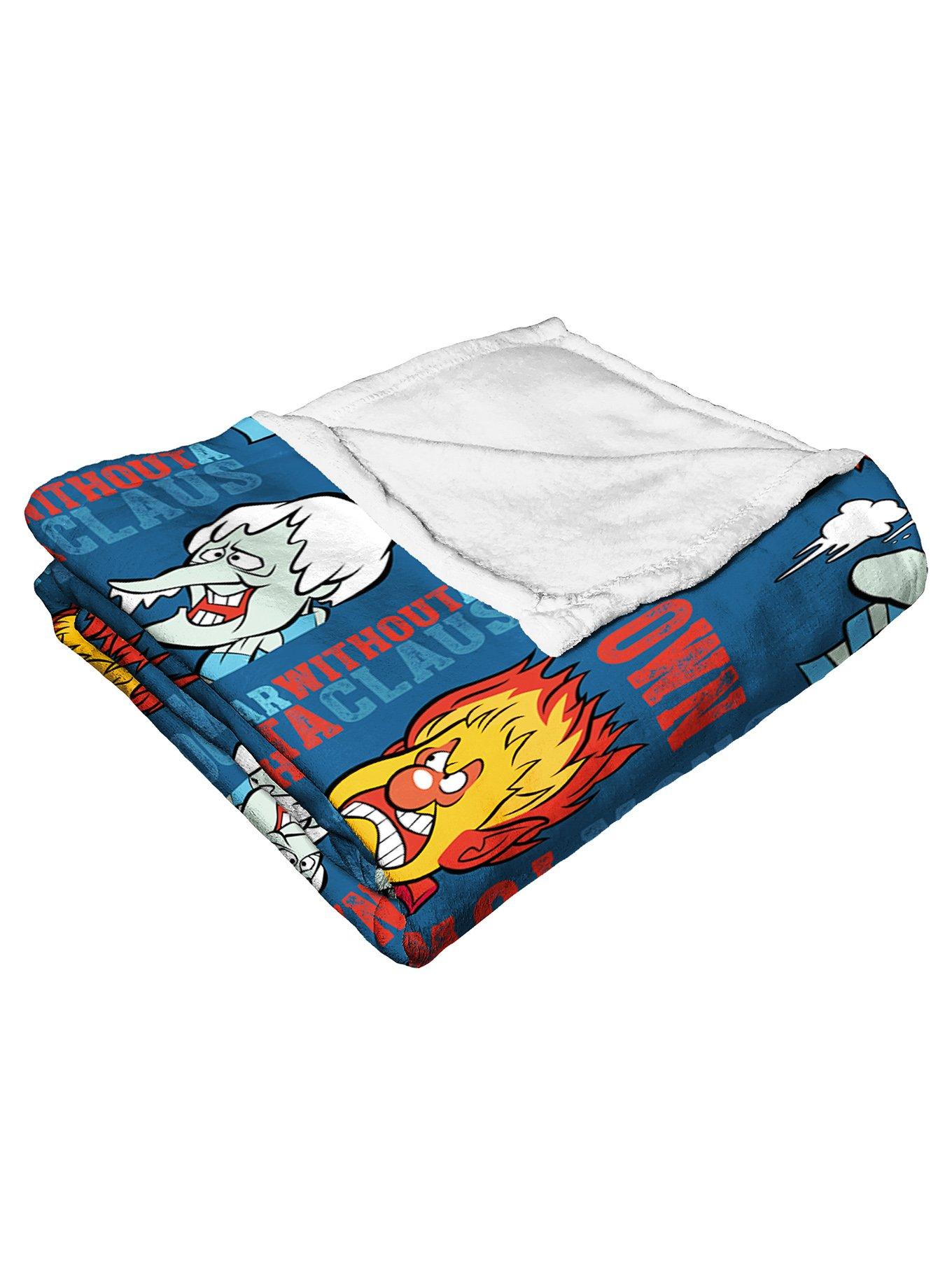 The Year Without A Santa Claus Snowtown Showdown Silk Touch Throw, , alternate