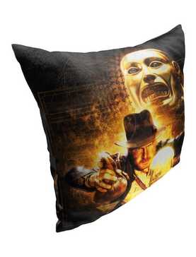 Disney Indiana Jones Dangerous Trade Printed Throw Pillow, , hi-res