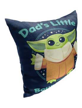 Star Wars The Mandalorian Dads Bounty Of Joy Printed Throw Pillow, , hi-res