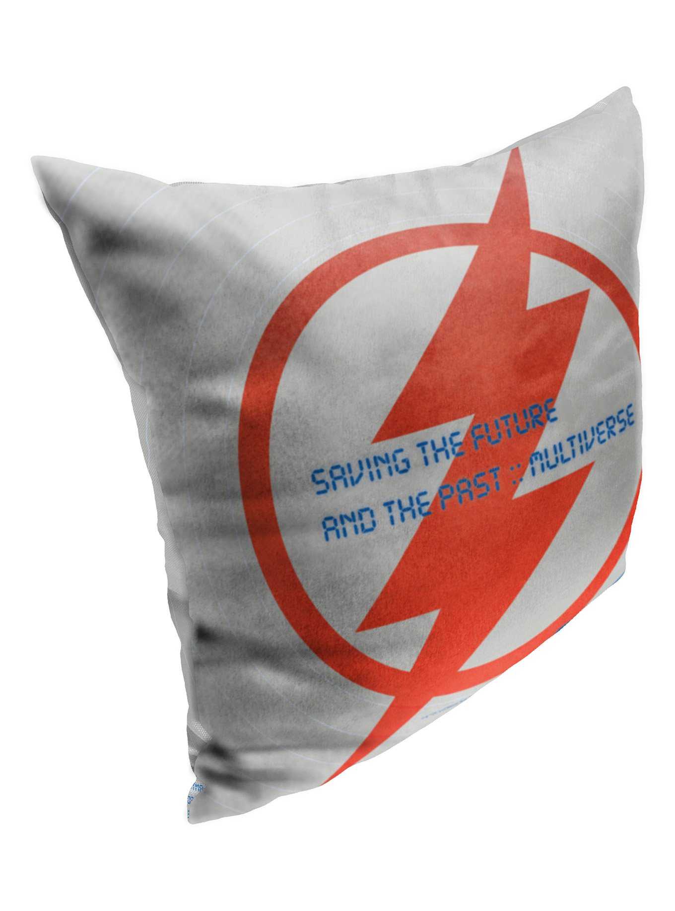 DC The Flash Saving The Past And Future Printed Pillow, , hi-res