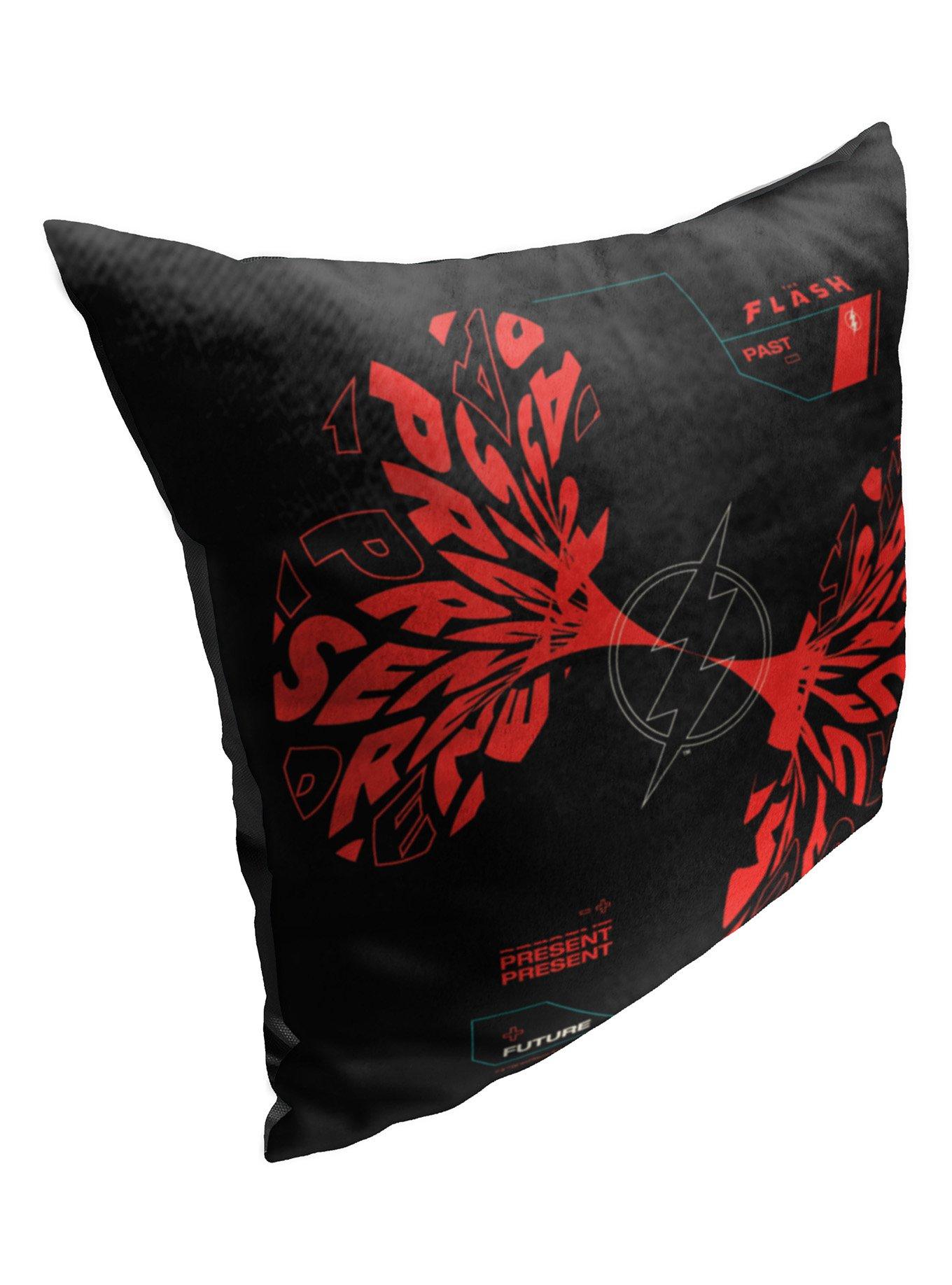 DC The Flash Time Warp Printed Pillow, , hi-res