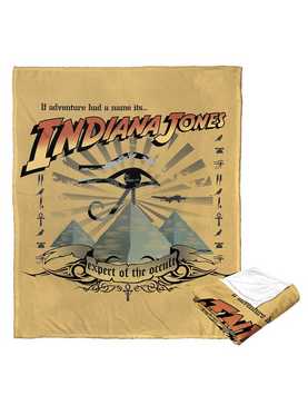 Disney Indiana Jones Expert Of The Occult Silk Touch Throw, , hi-res