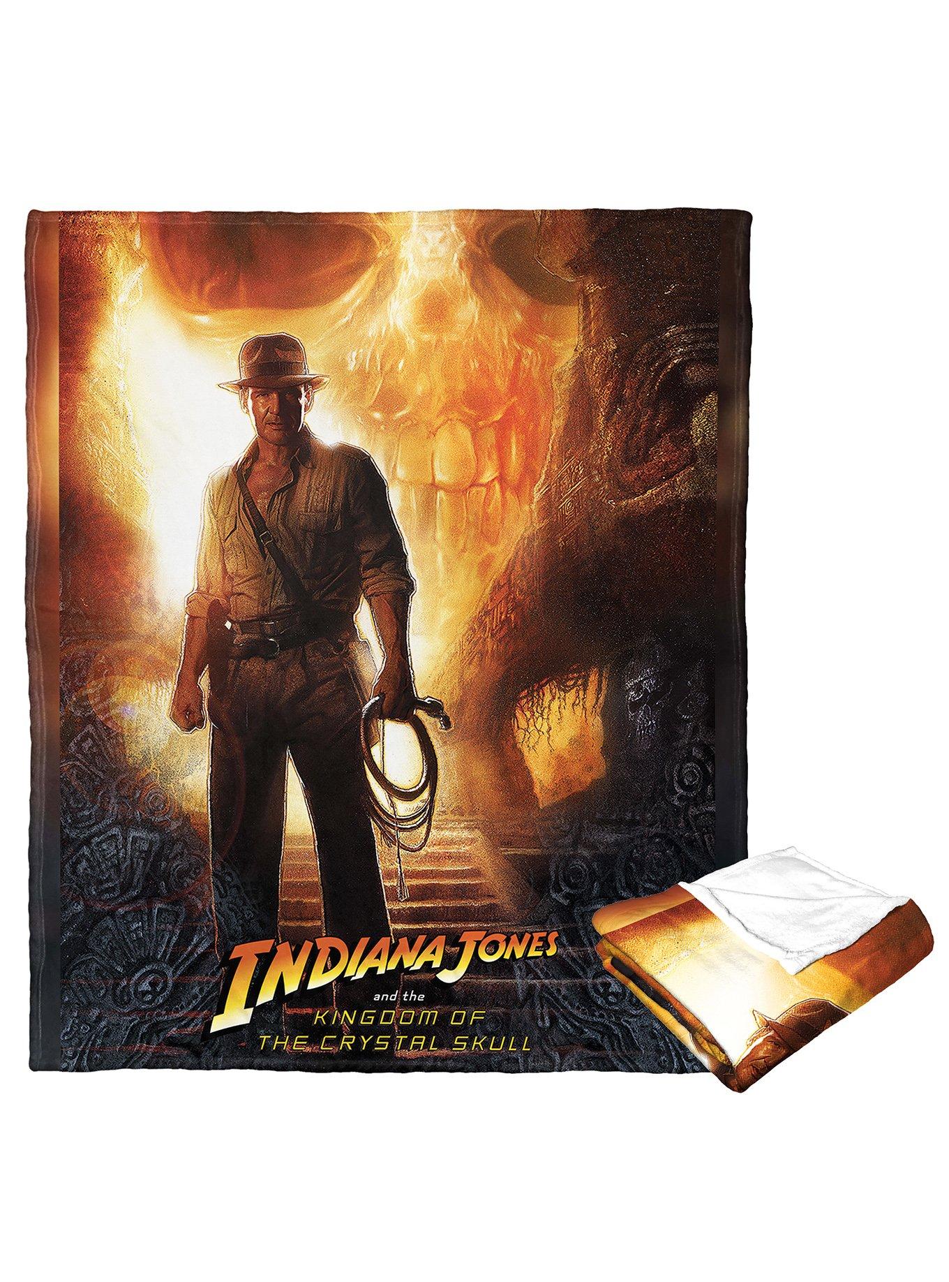 Disney Indiana Jones Kingdom Of The Crystal Skull Silk Touch Throw, , alternate