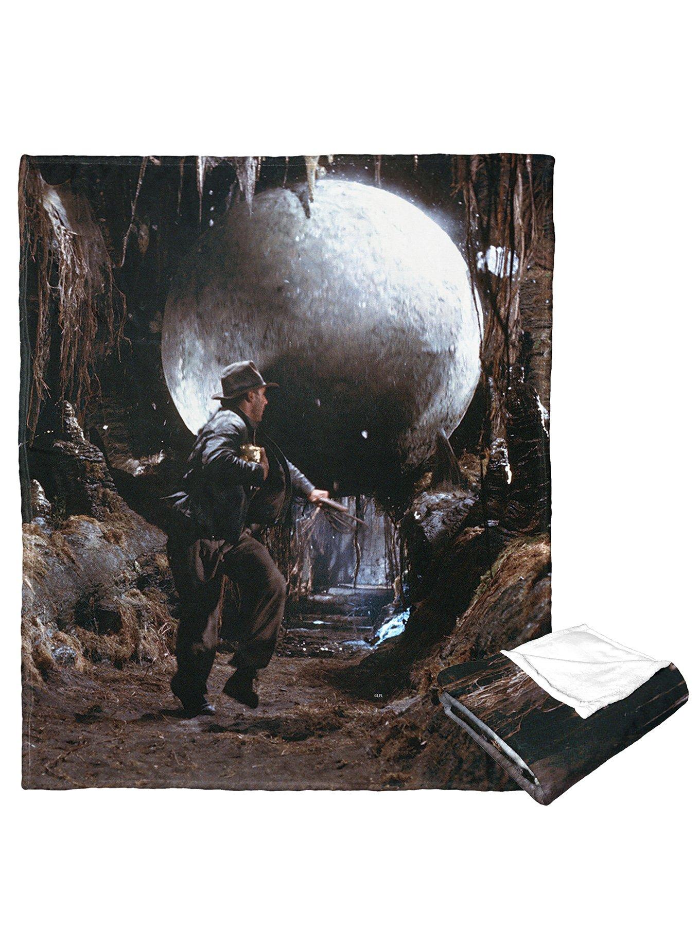 Disney Indiana Jones Look Out Silk Touch Throw, , alternate