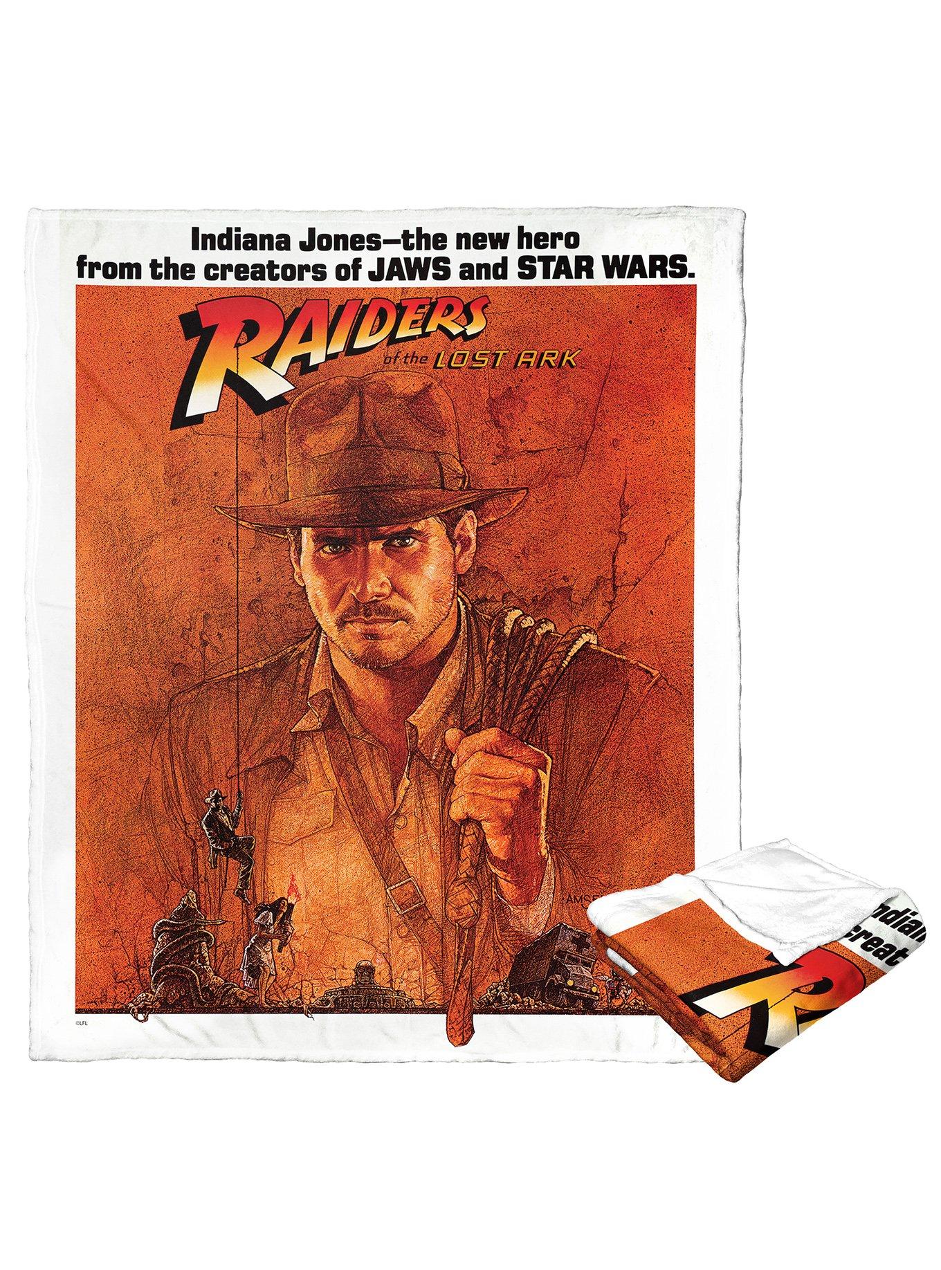 Disney Indiana Jones Raiders Of The Lost Ark Silk Touch Throw, , alternate