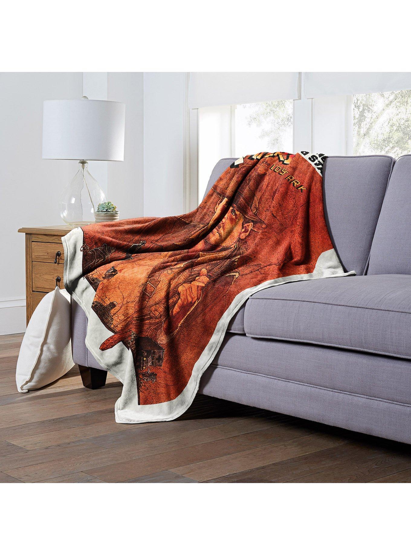 Disney Indiana Jones Raiders Of The Lost Ark Silk Touch Throw, , alternate