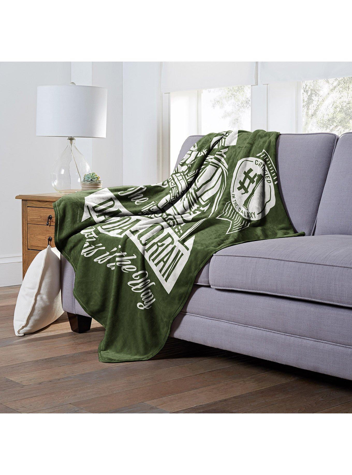 Star Wars The Mandalorian Dadalorian Silk Touch Throw Blanket, , alternate